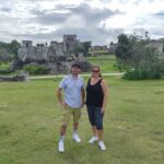 Tourists in Coba