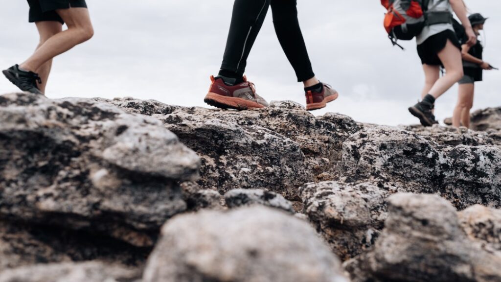 hiking shoes