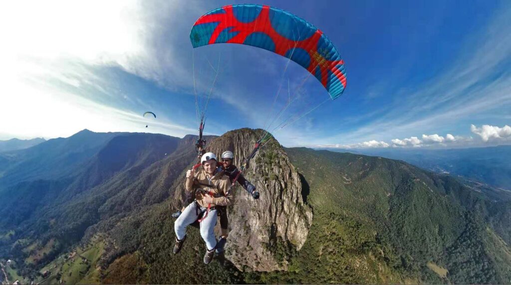 paragliding