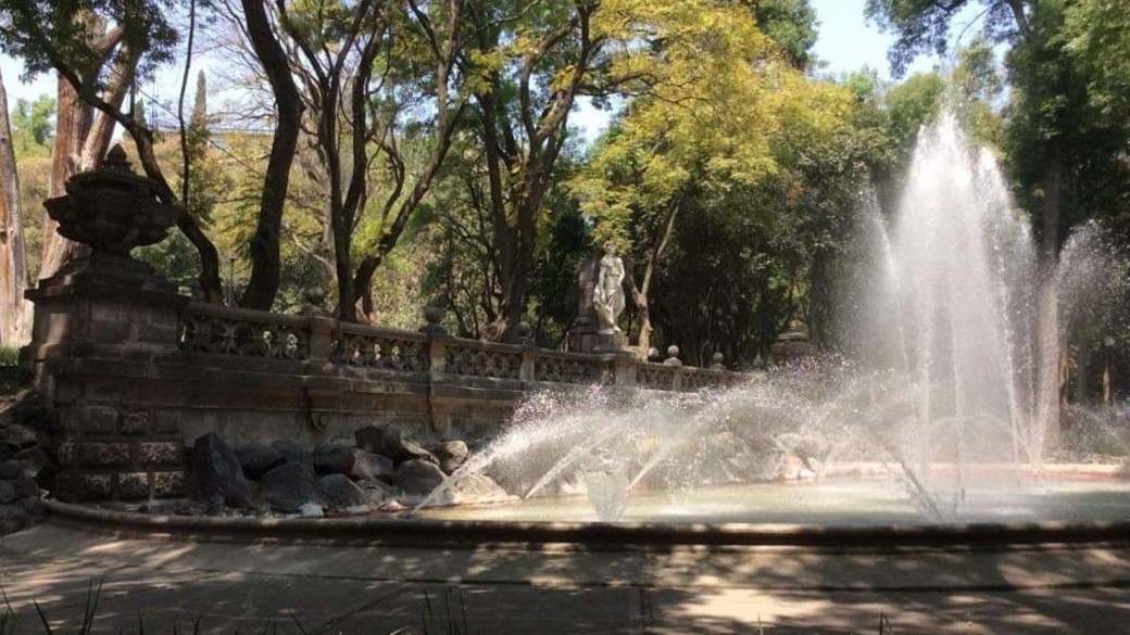 fountain in chapultepec