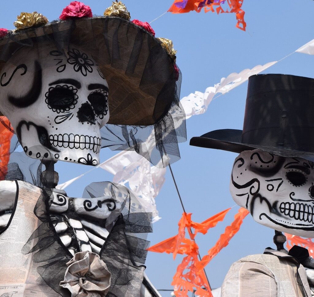 day of the dead in Mexico City