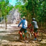 Biking in Coba