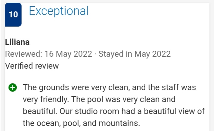 booking review