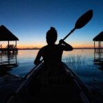 Sunset while Kayaking