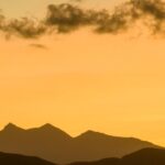 sunset in baja california