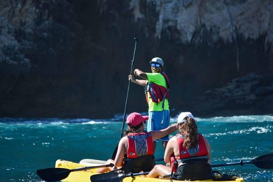 paddle and kayak