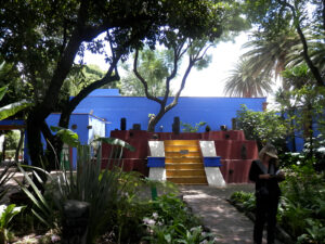 Frida house in Mexico City