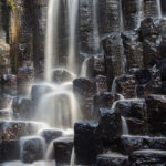 Cascading over hexagonal basalt